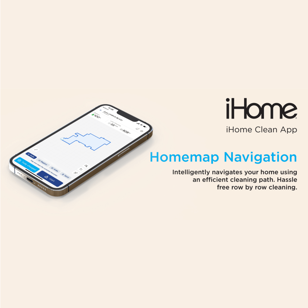 Smart mapping technology gives your home a thorough clean