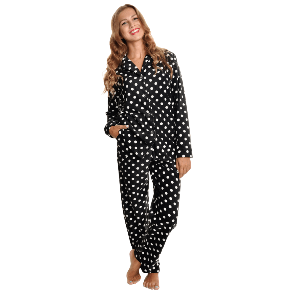 Black with White Dots