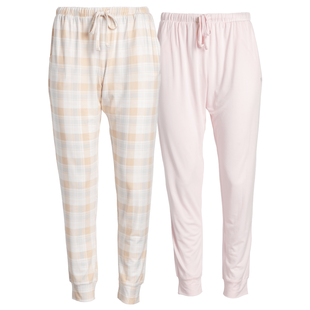 Taupe Plaid/Pink Marshmellow