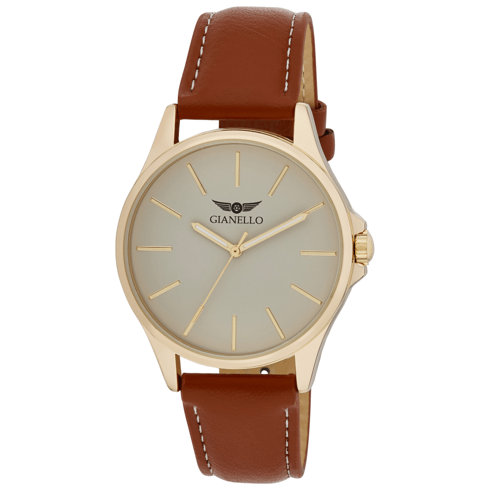 Gold Brown Strap