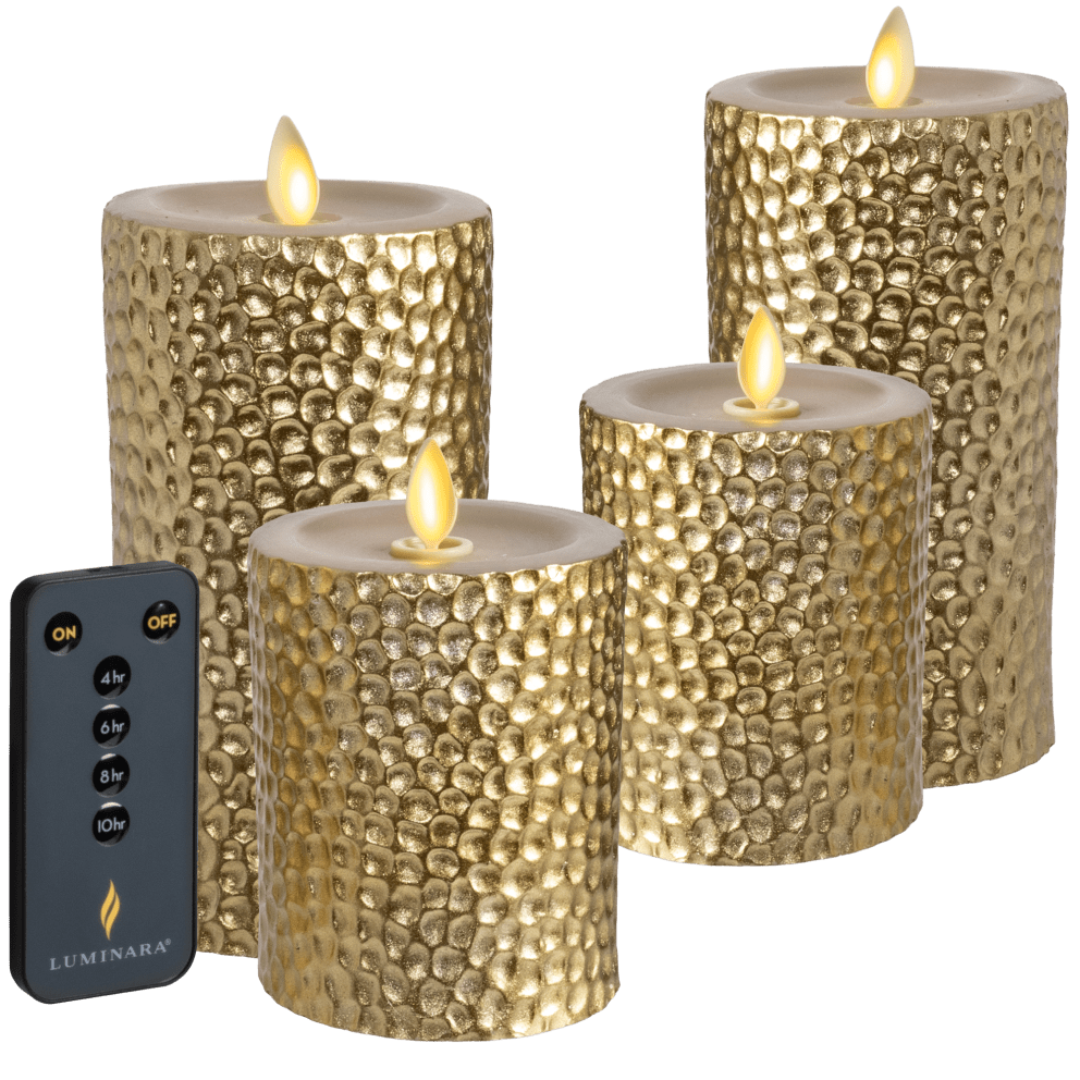 Hammered finish for a beautiful metallic sheen