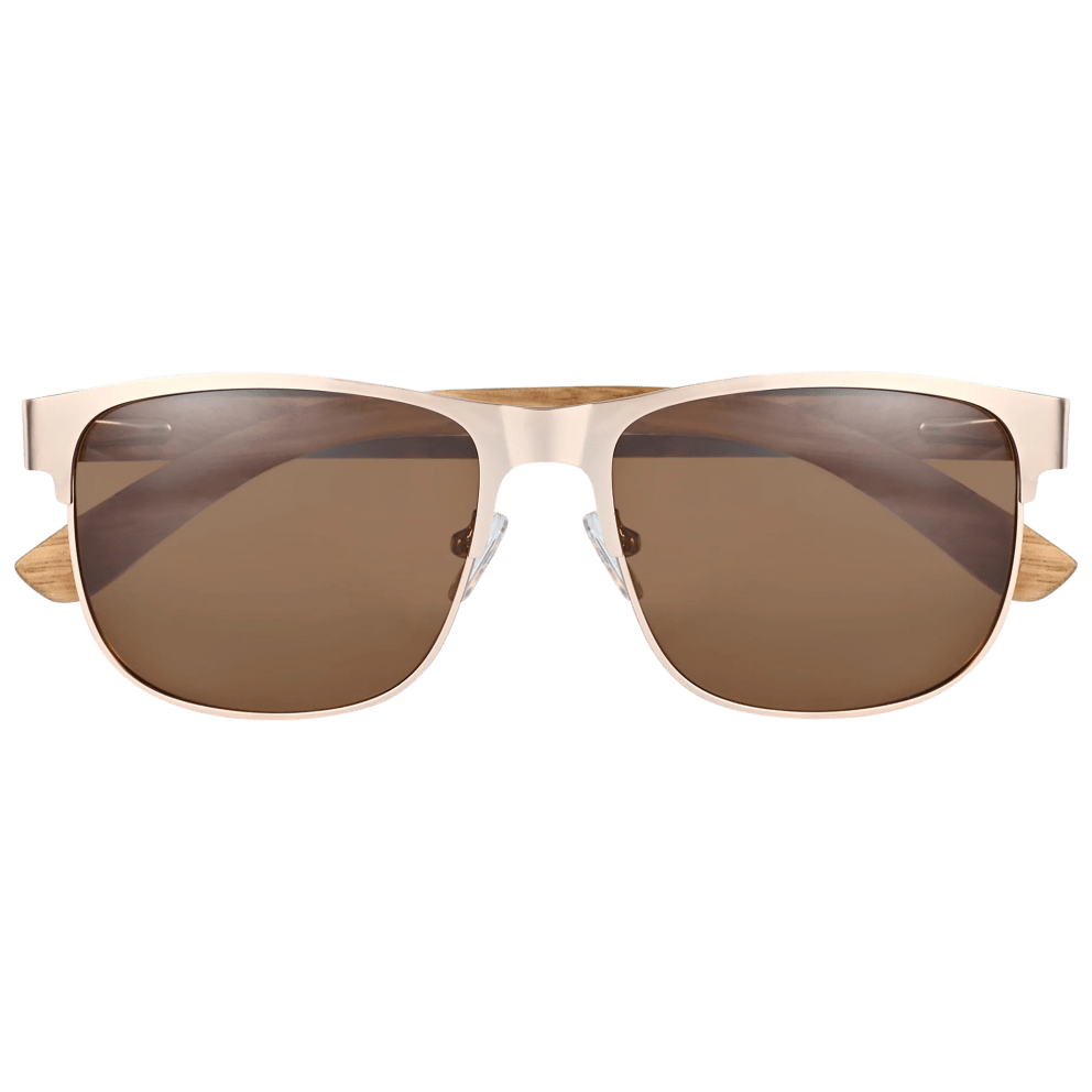 Zebra Wood / Rose Gold / Brown