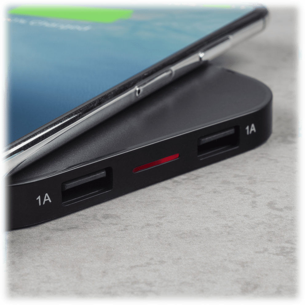 Alignment light lets you know if you're getting charged or not