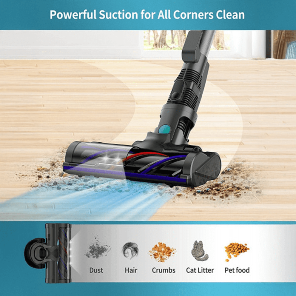 Designed for quick cleanups and everyday messes