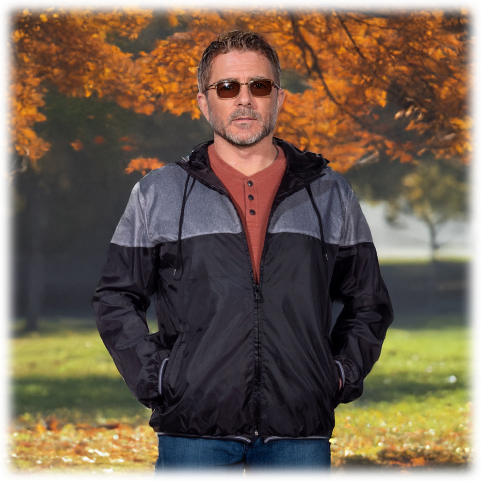 MorningSave: 2-Pack: Brooklyn's Best Color Block Zip Jacket with Hood
