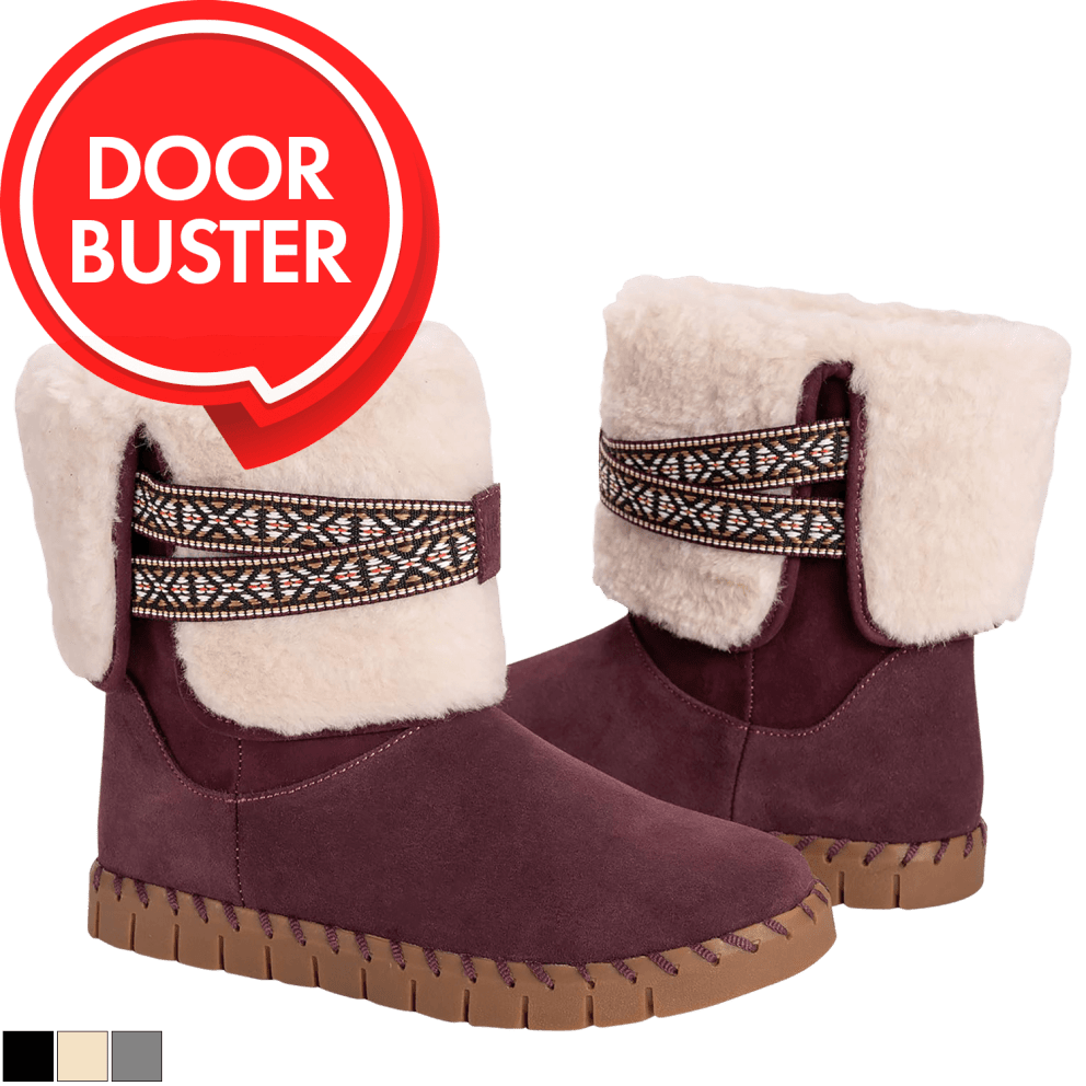 Muk luks ankle boots hotsell