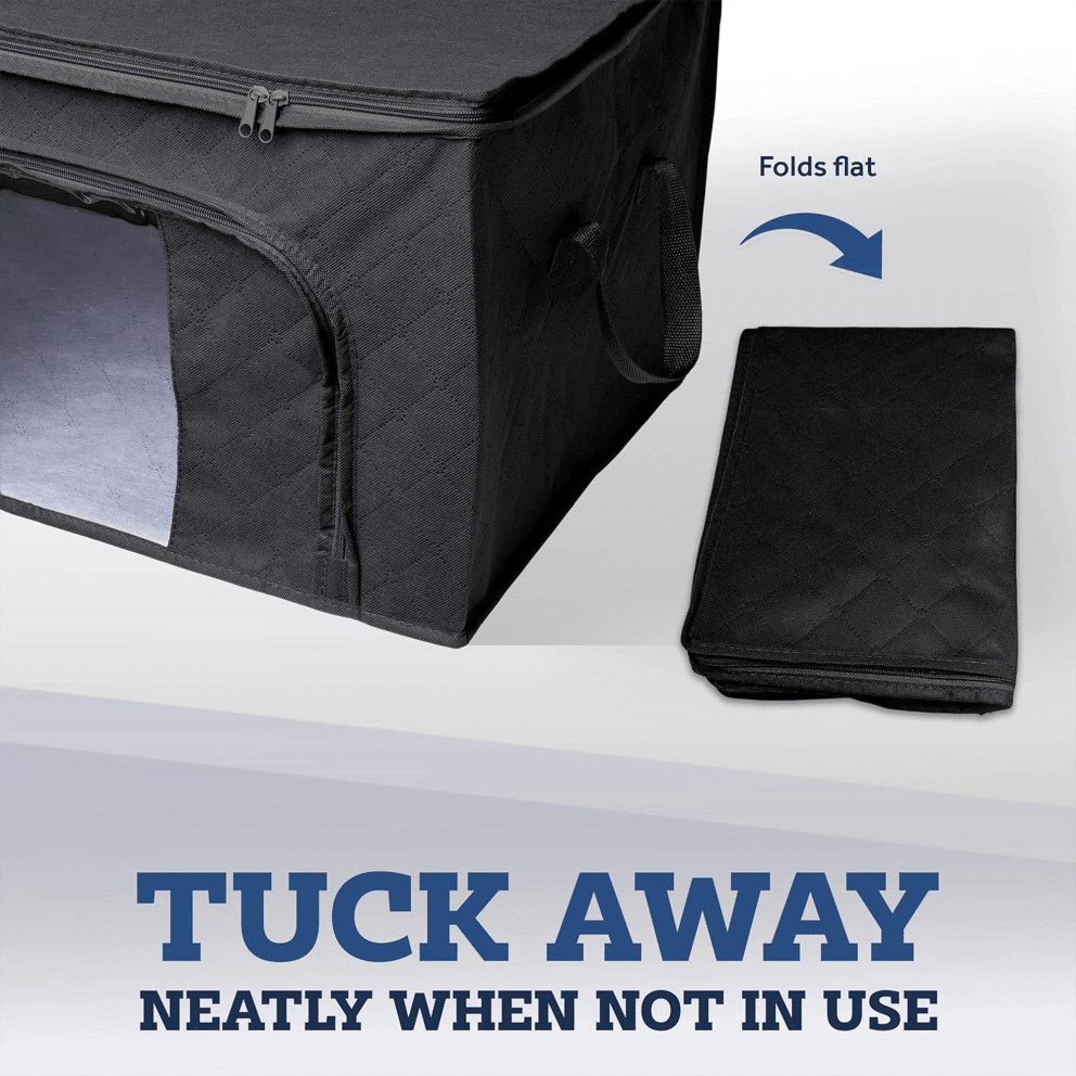 Folds flat when not in use
