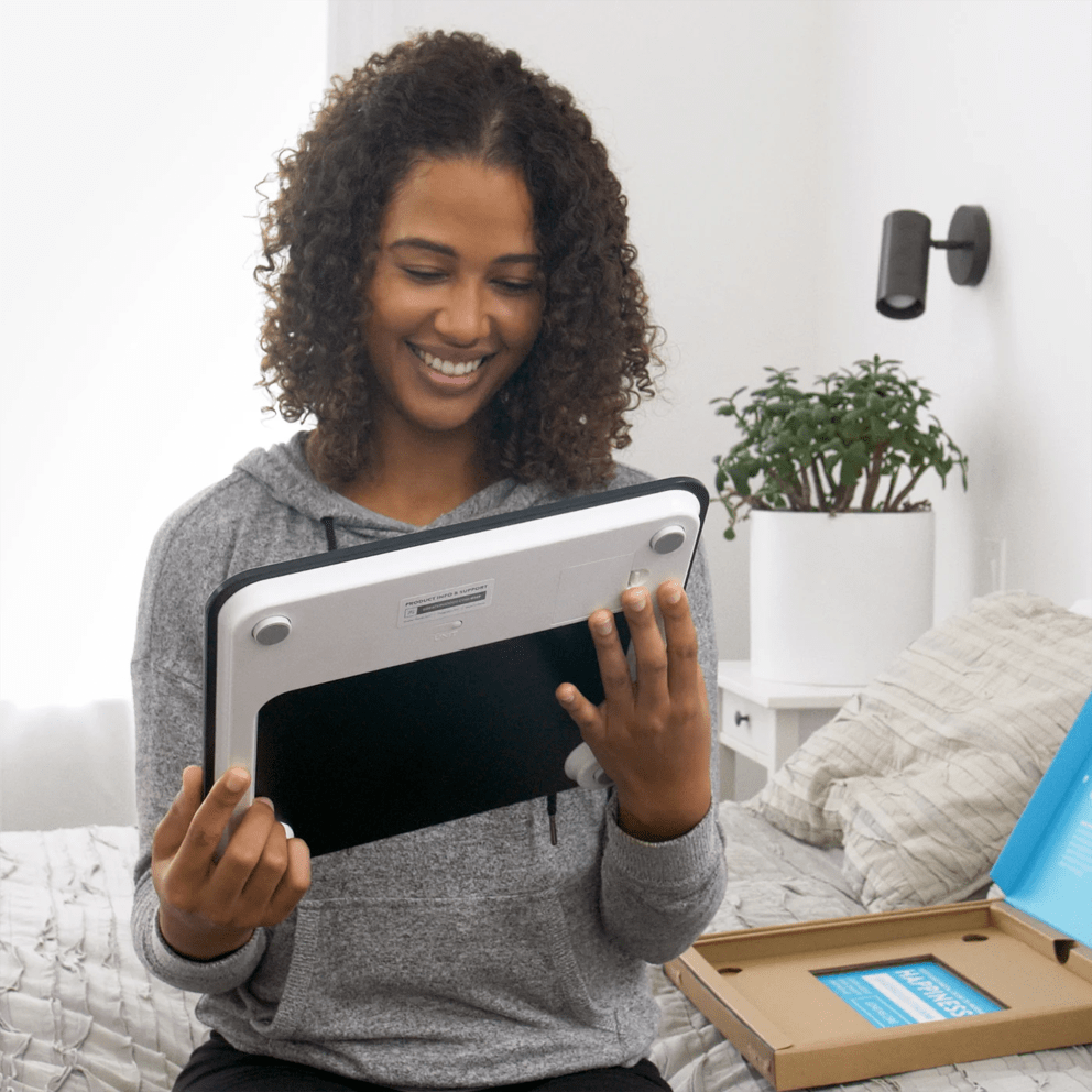 Track weight, BMI, body fat, muscle mass, bone density & water weight