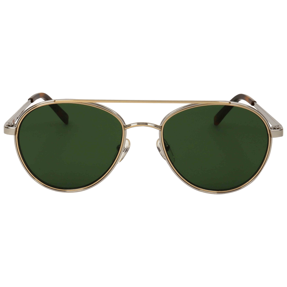 Gold Frame/Green Lens