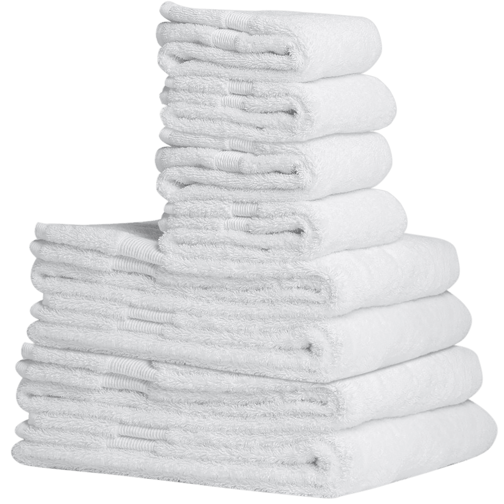 Oversized design adds extra comfort & better absorbency (White)