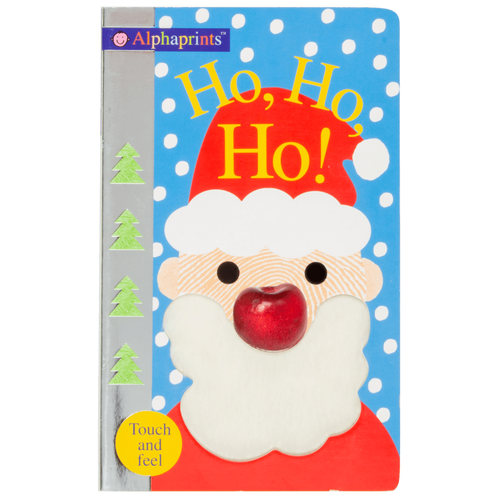 Alphaprints: Ho, Ho, Ho!: A Touch-and-Feel Book
