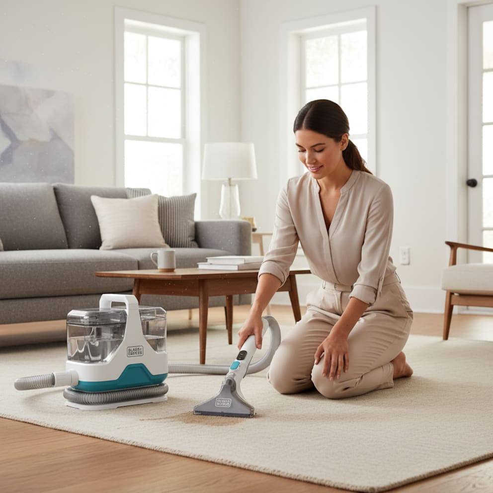 Spray, Scrub and Extract Tough Stains for a Cleaner, Fresher Home.
