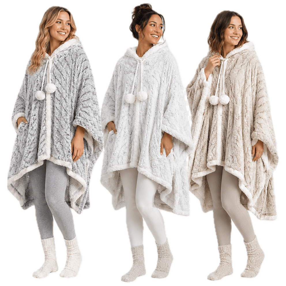 Choose from versatile colors and enjoy cozy, wearable warmth.