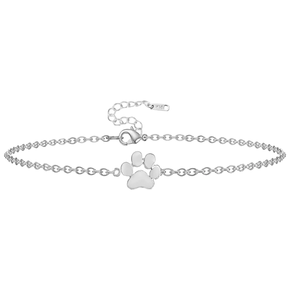 18k White Gold Plated