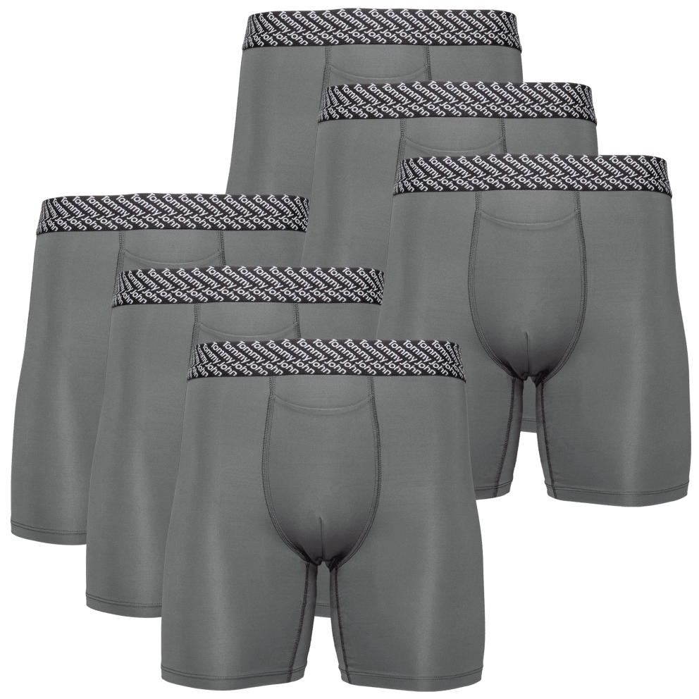 6" Performance Basics Boxer Briefs (Turbulence)
