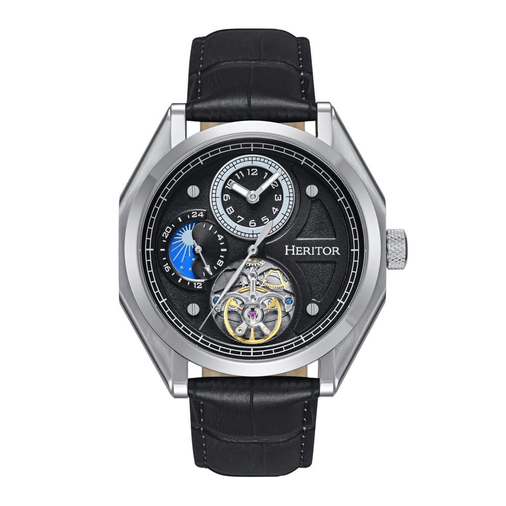 Silver / Black / Black