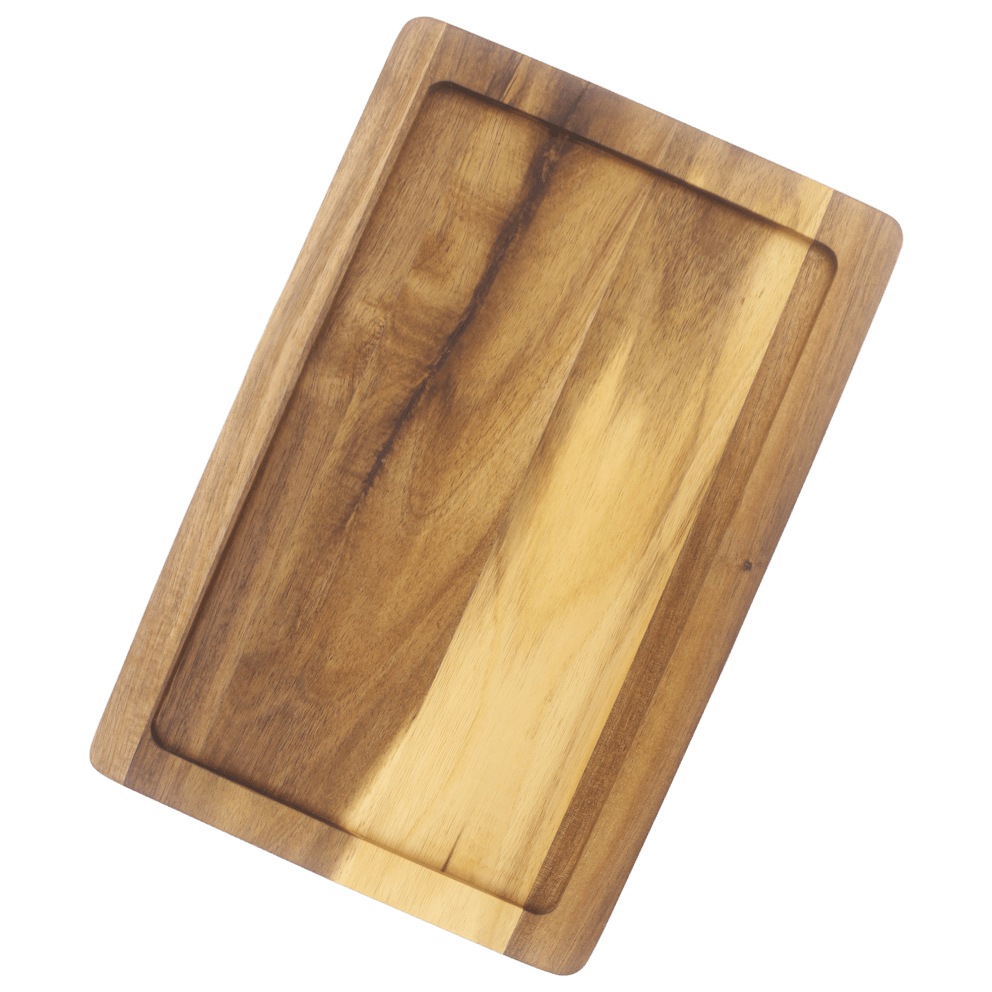 Acacia Wood with Liquid Well