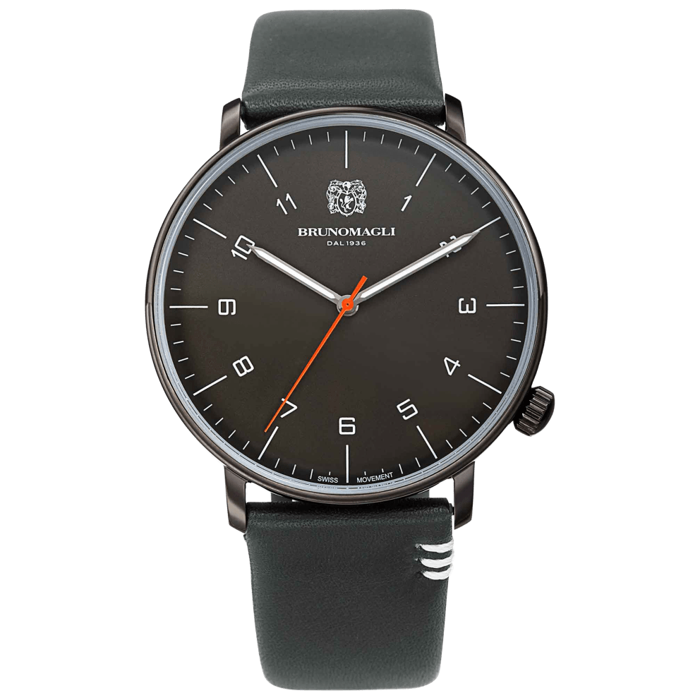Gunmetal Case w/ Grey Dial on Grey Strap