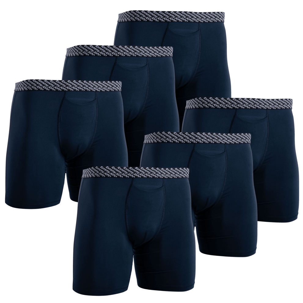 6" Performance Basics Boxer Briefs (Dress Blues)