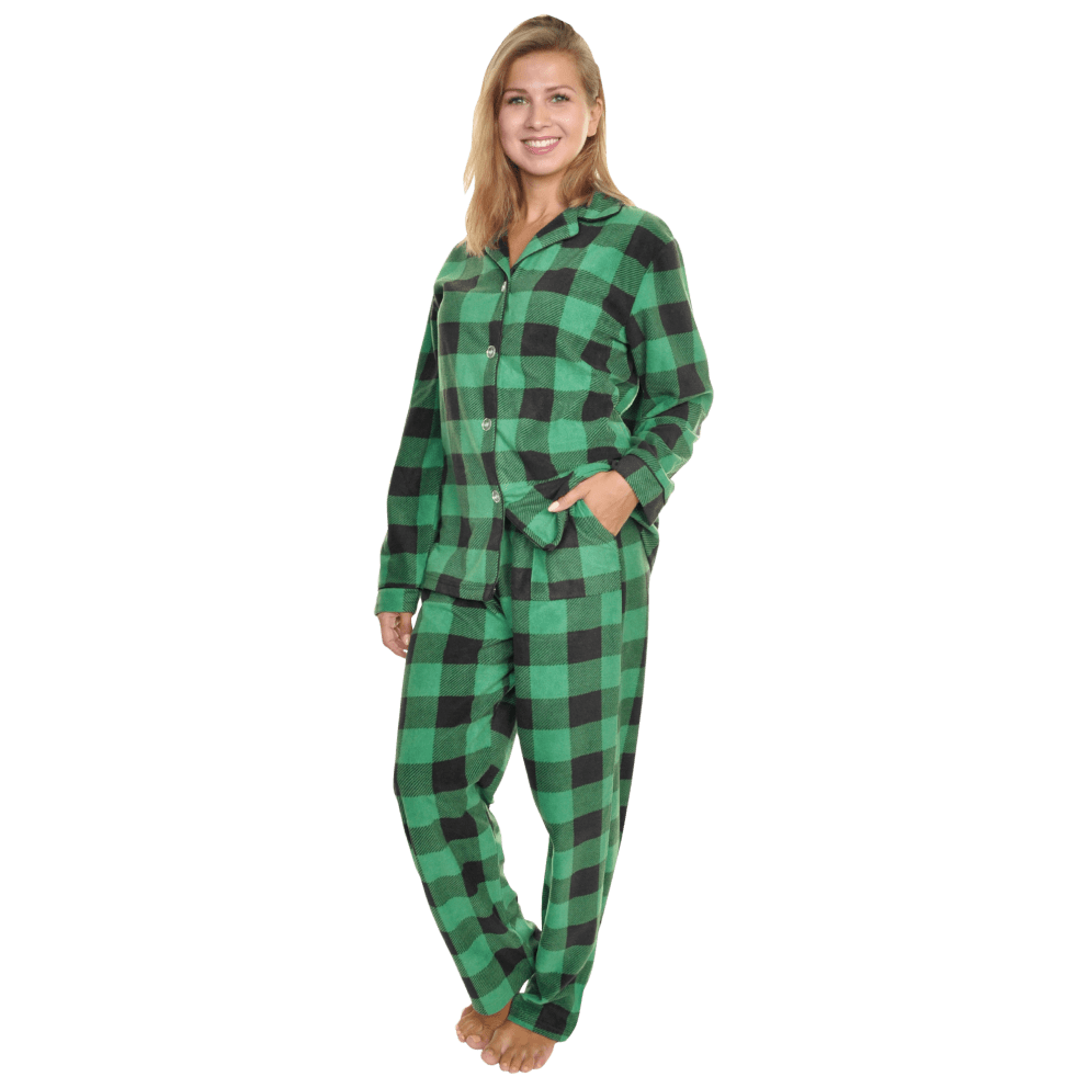 Black & Green Plaid