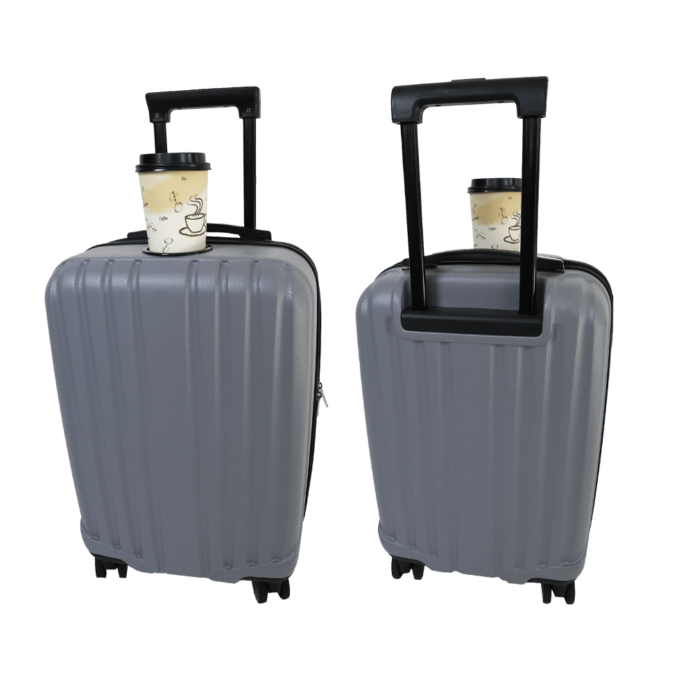 Integrated cup holder frees up your hands