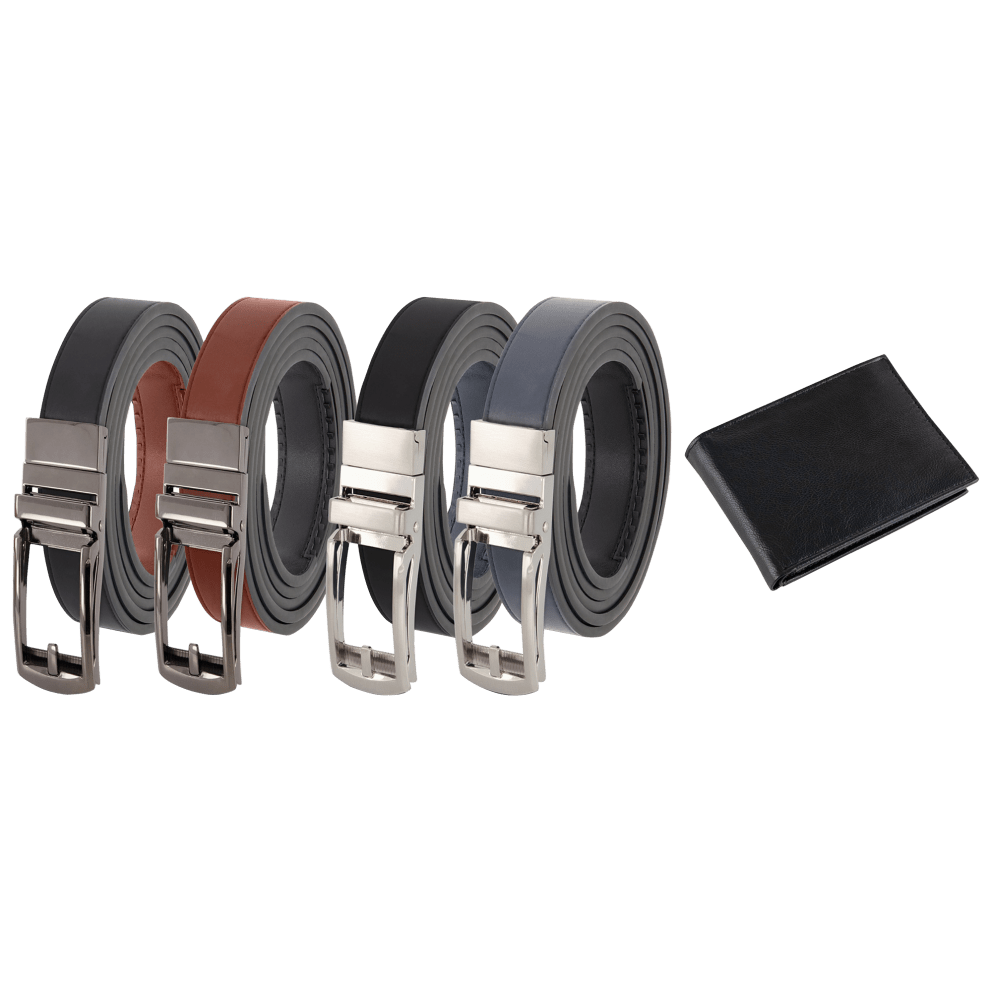 Cognac/Black w/ Black Buckle & Navy/Black w/ Silver Buckle