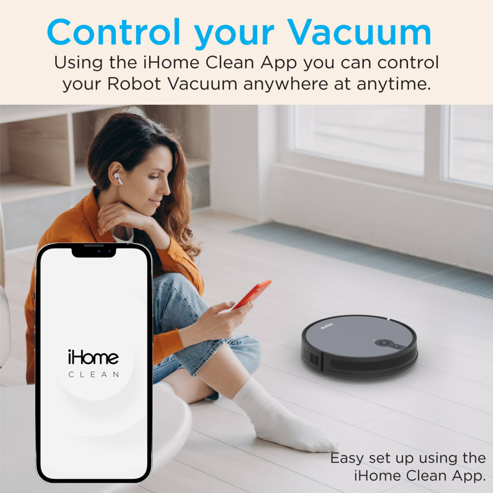 The iHome App lets you control the Juno from anywhere