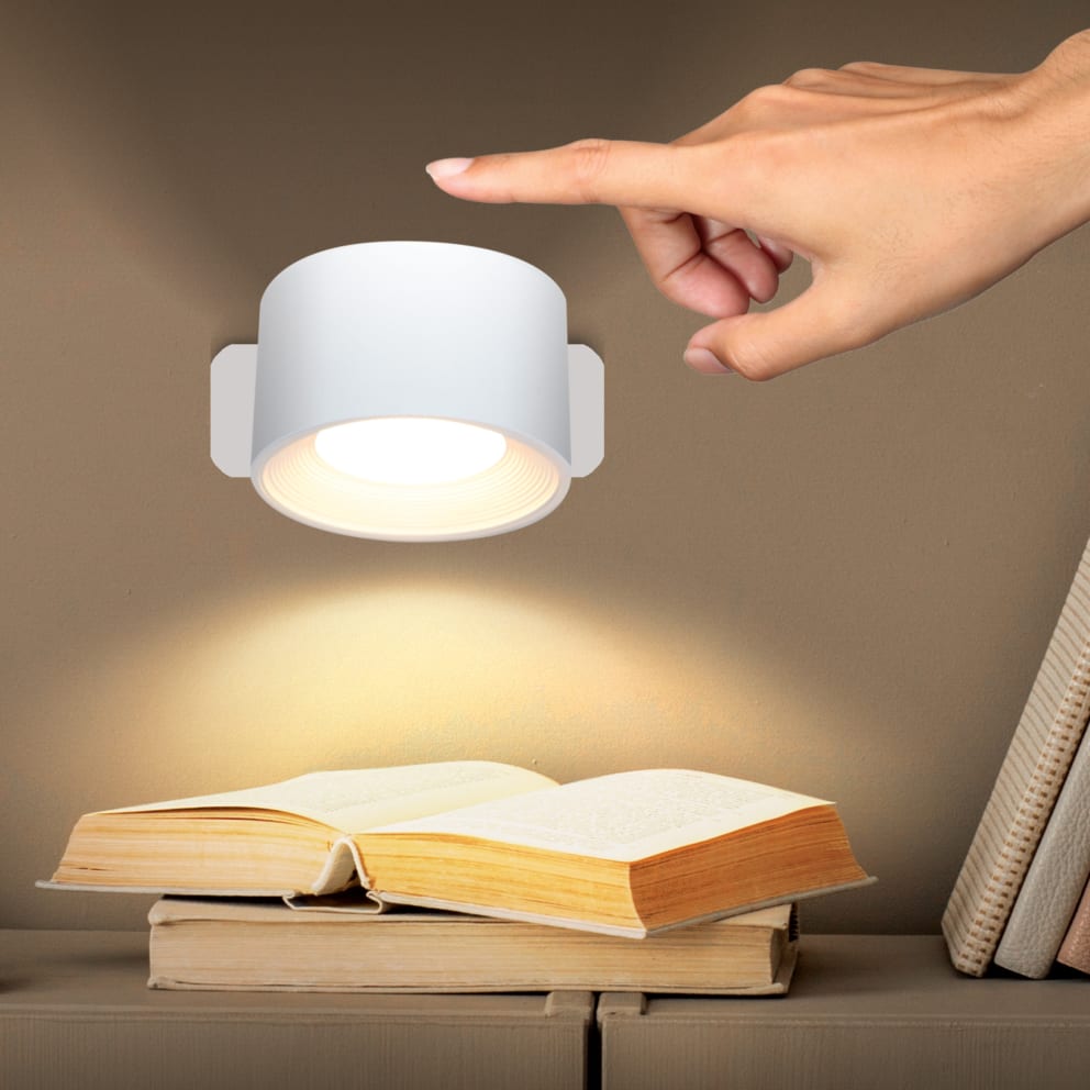 Adjustable heads direct light exactly where you want it.