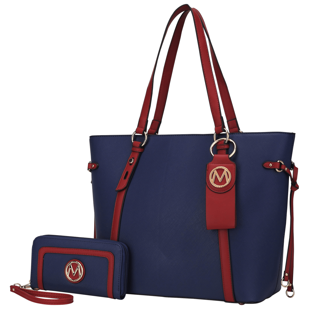 Navy/Red