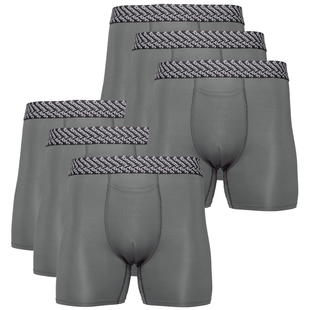 4" Performance Basics Boxer Briefs (Turbulence)