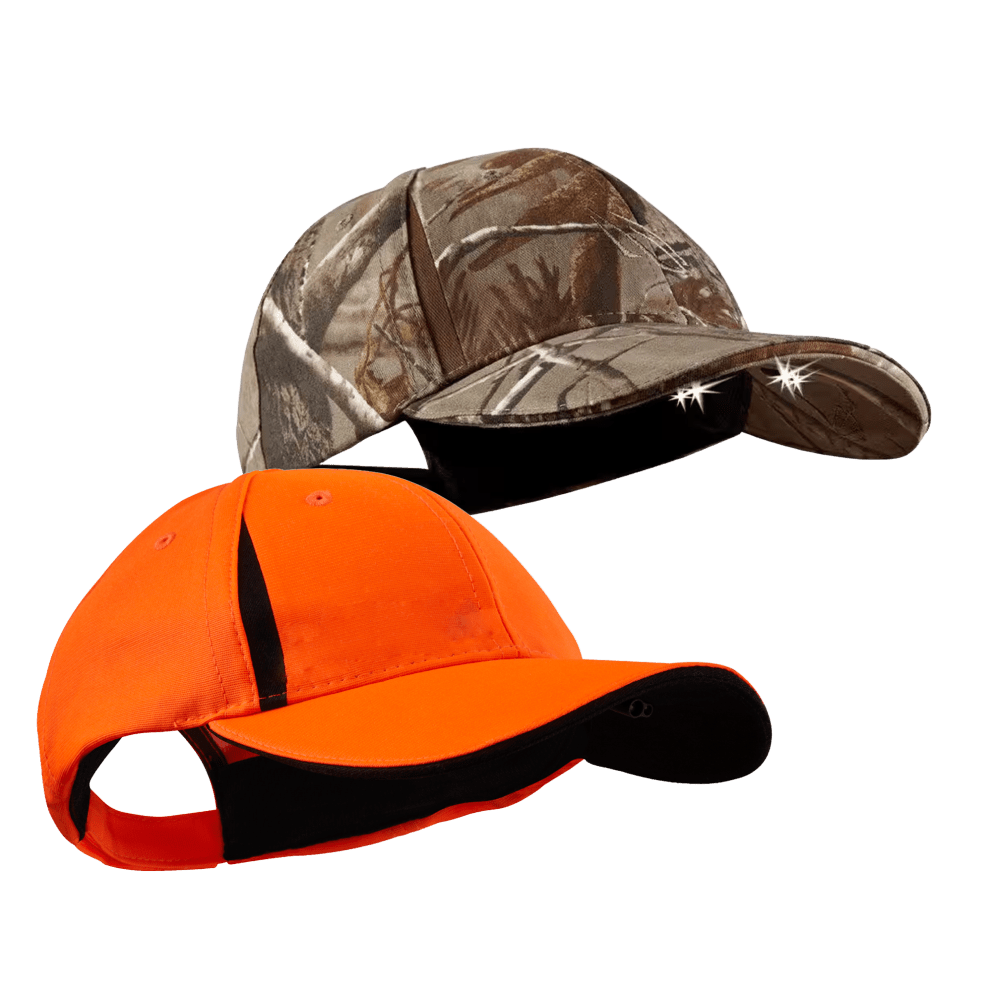 Hat - Orange + RealTree Camo