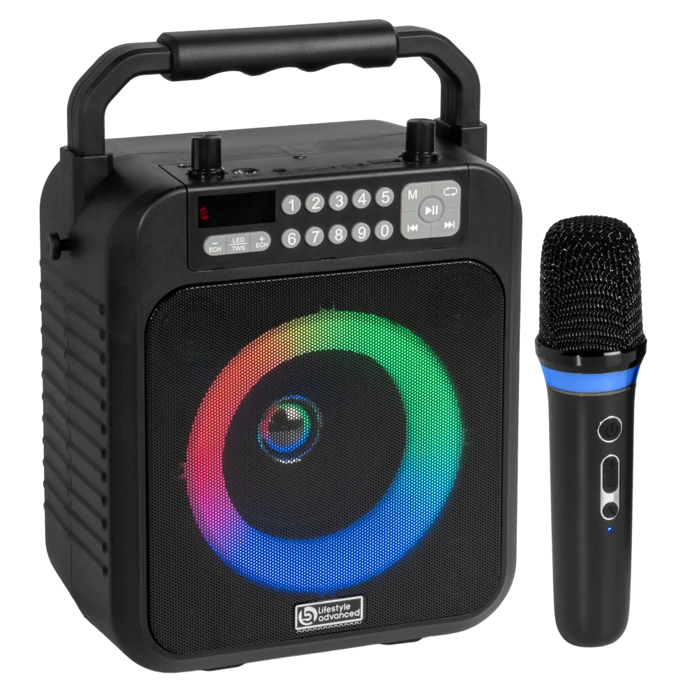 Lifestyle Advanced Portable Wireless Karaoke Party Speaker  only .99: eDeal Info