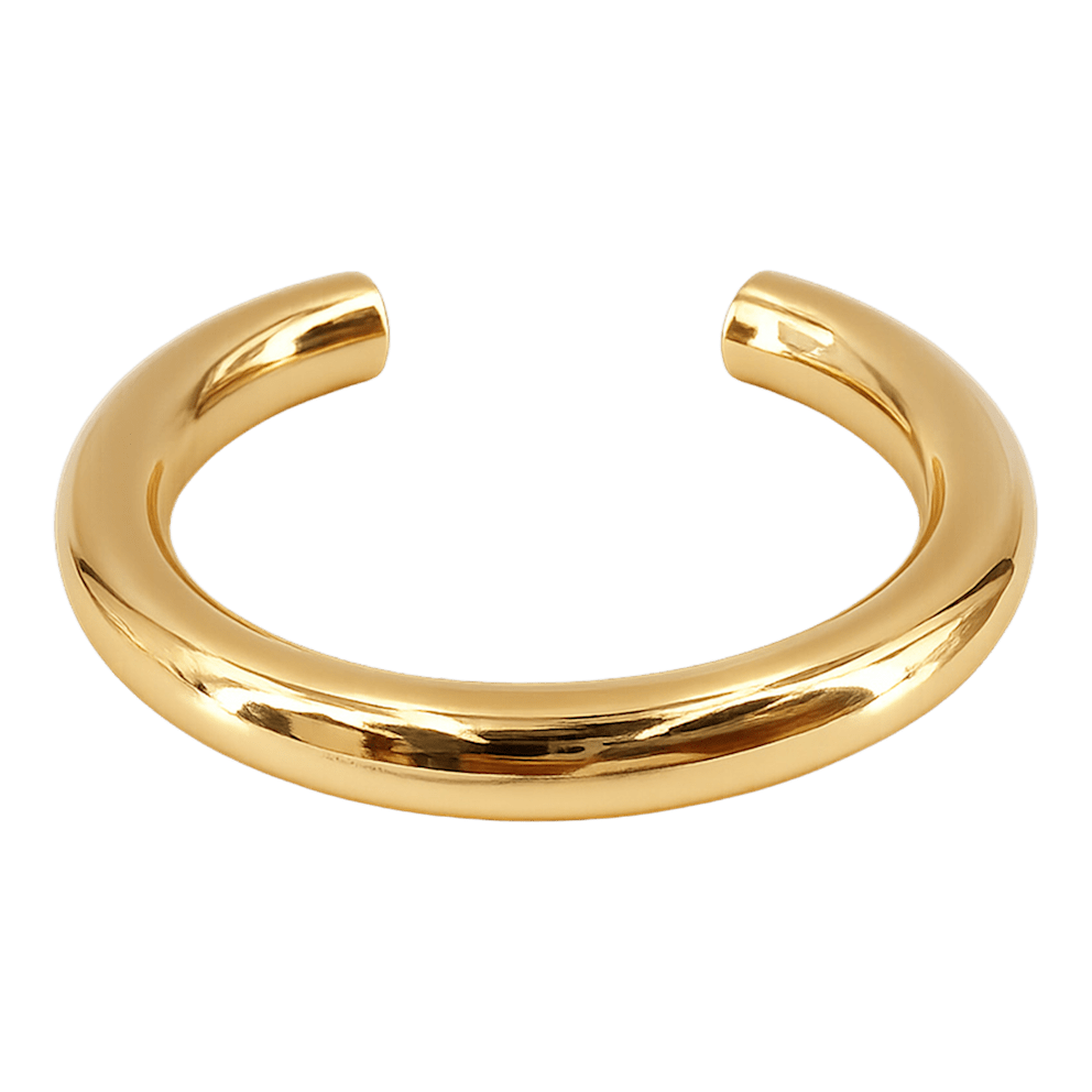 Gold Cuff Bangle