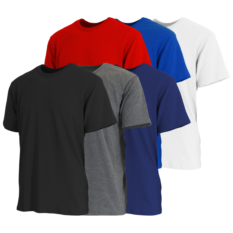 Black-Red-Charcoal-White-Royal-Navy