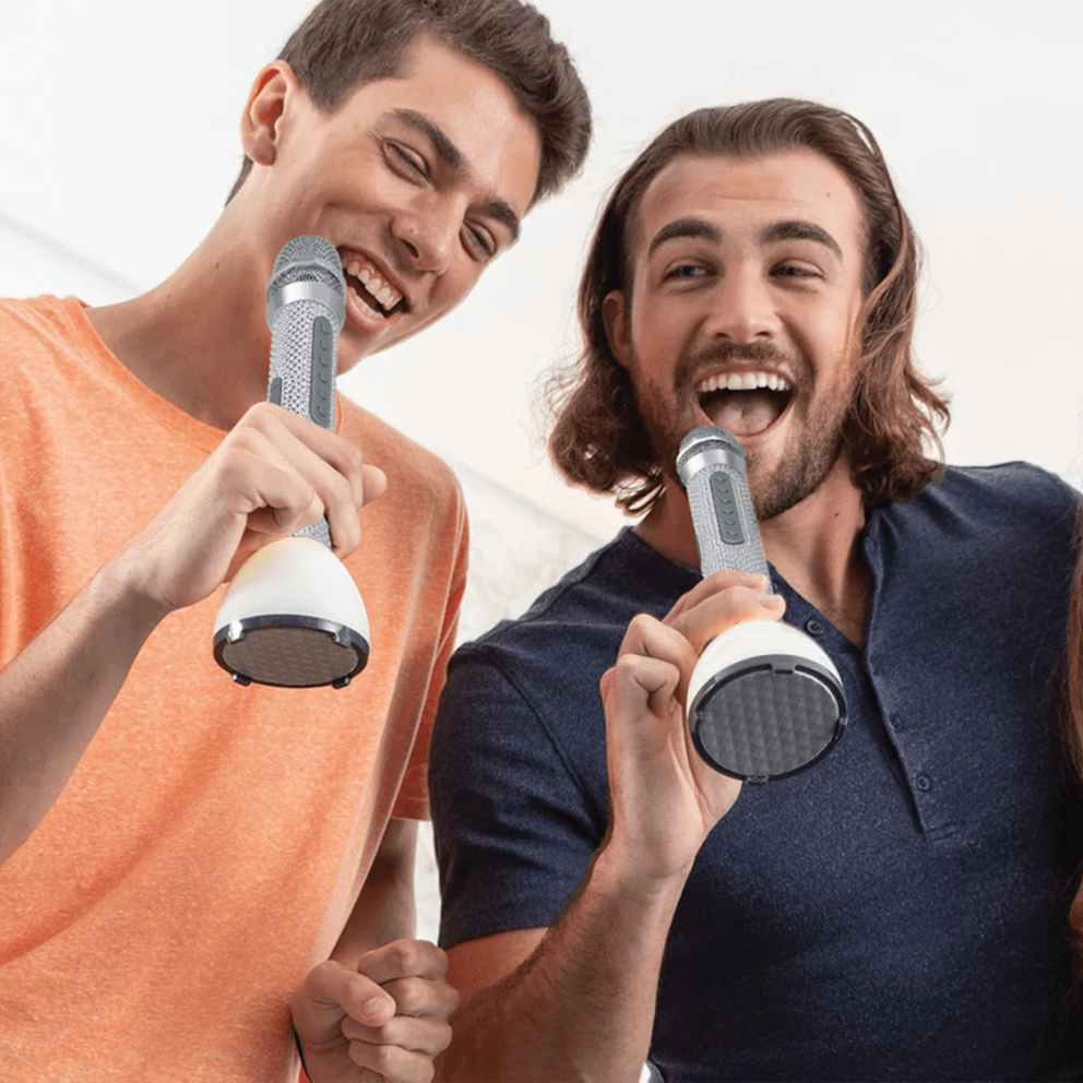 Connect multiple microphones for group performances