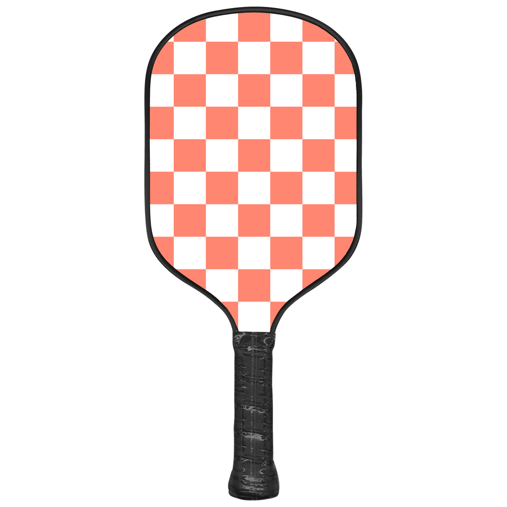Pink/Orange Checkers Reverse