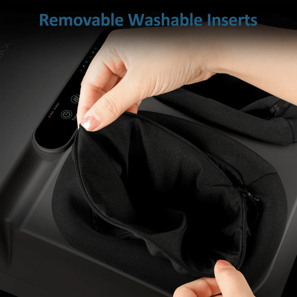 Removable, washable liners help keep the interior fresh and clean