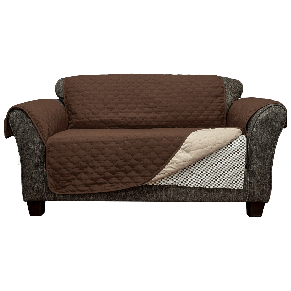 Chocolate/Natural Loveseat