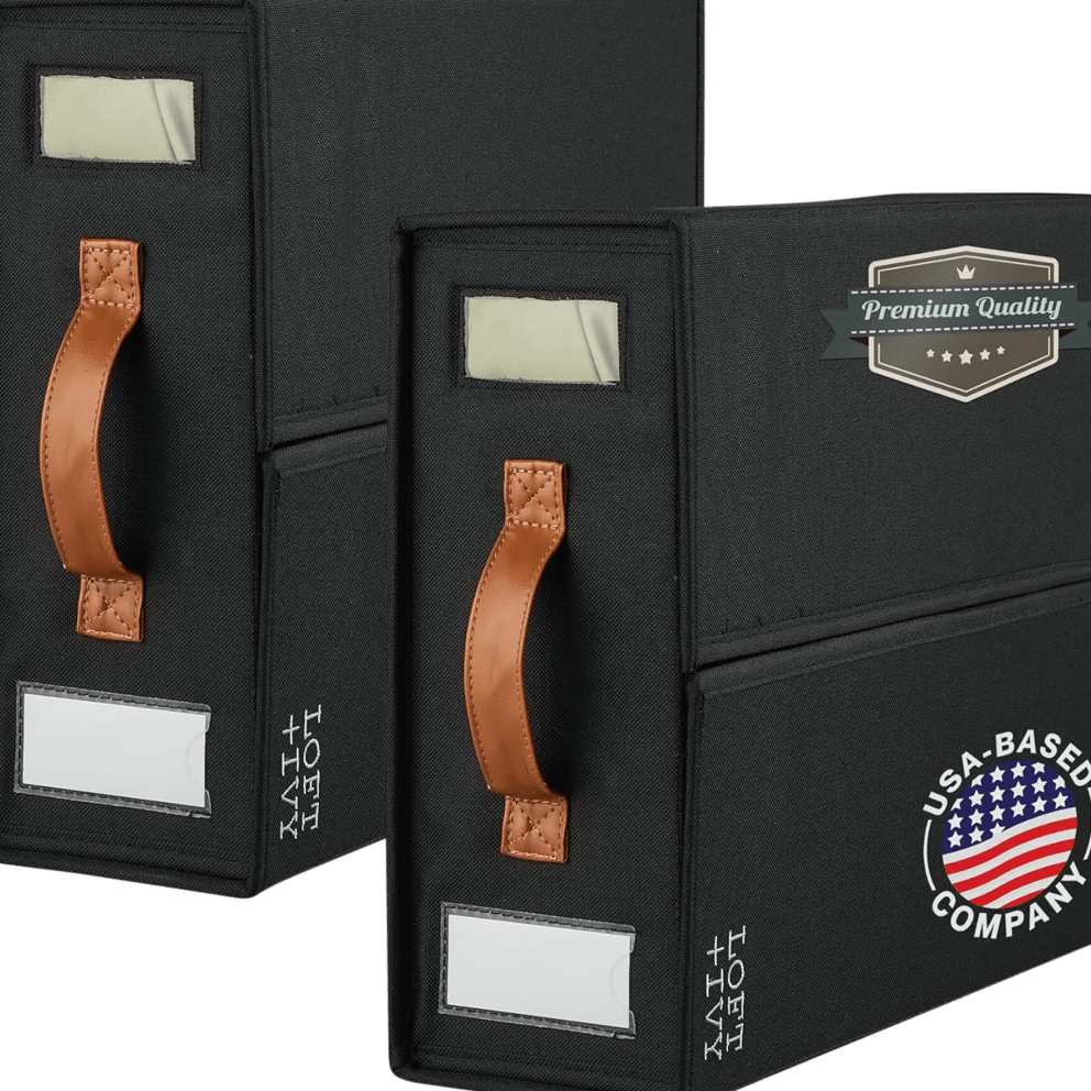 2-Pack Black (Leather Handle)