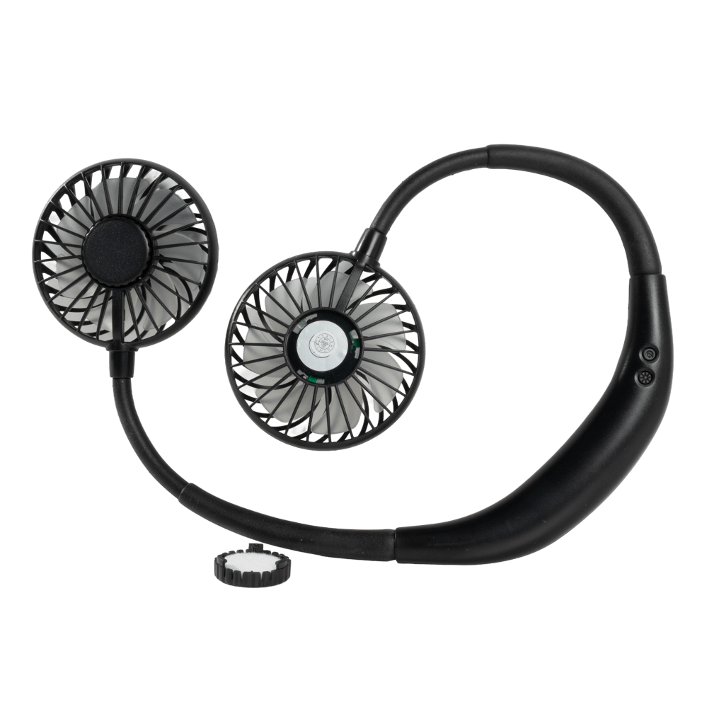 Absorbent pads let you add your favorite essential oils for a light refreshing scent while you stay cool