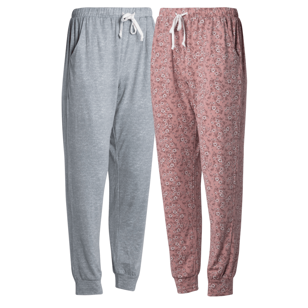 Grey/Pink Floral
