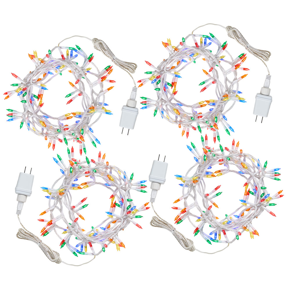 White Cord / Multi Lights