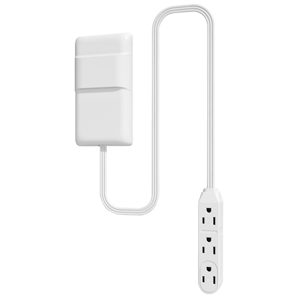 White/3-Outlet