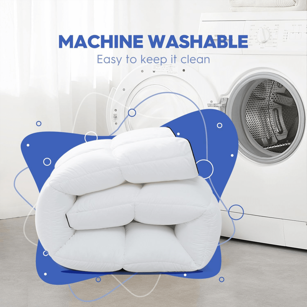 Machine washable for easy care
