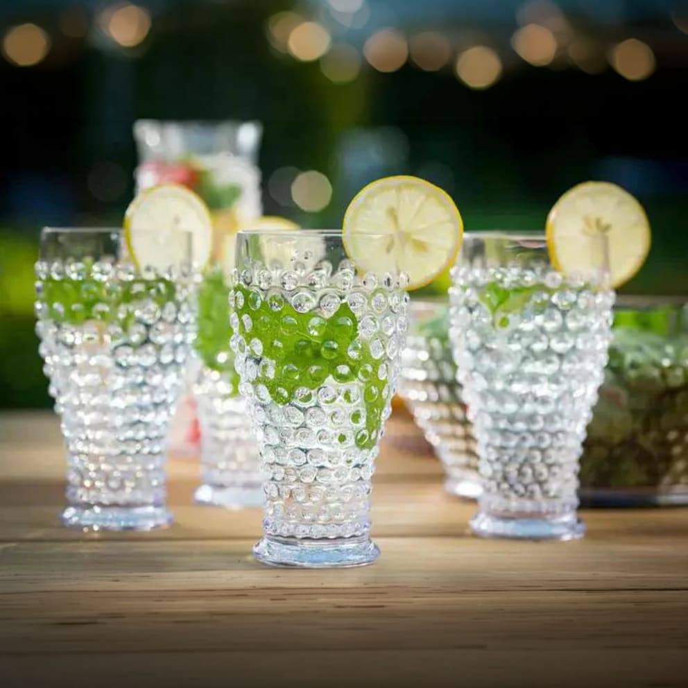 Perfect for water, juice, or iced tea