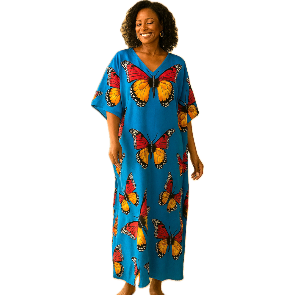 Microfiber Butterfly Print