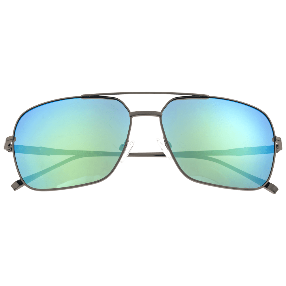 Gunmetal/Blue-Green
