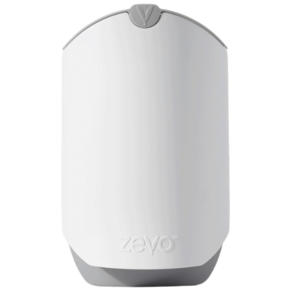 Compact, mess-free trap discreetly attracts and captures flying insects day and night