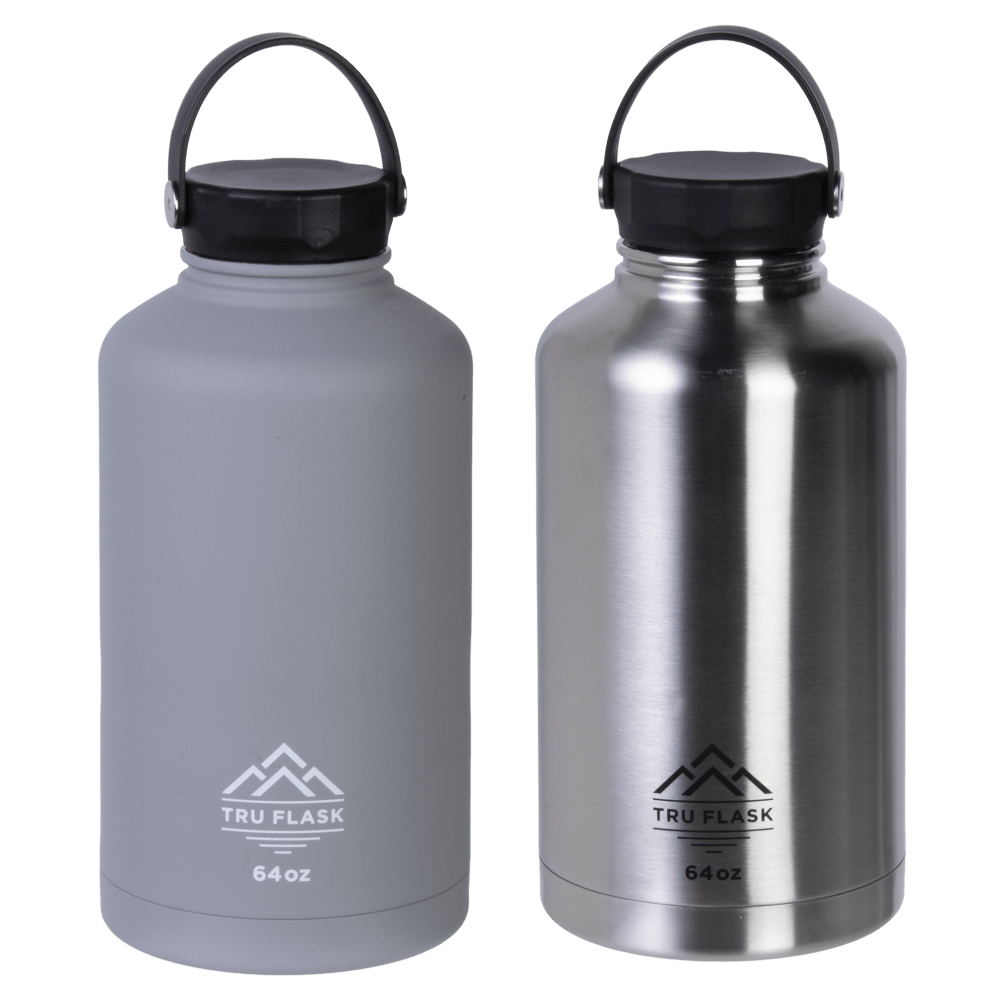 Grey + Stainless Steel