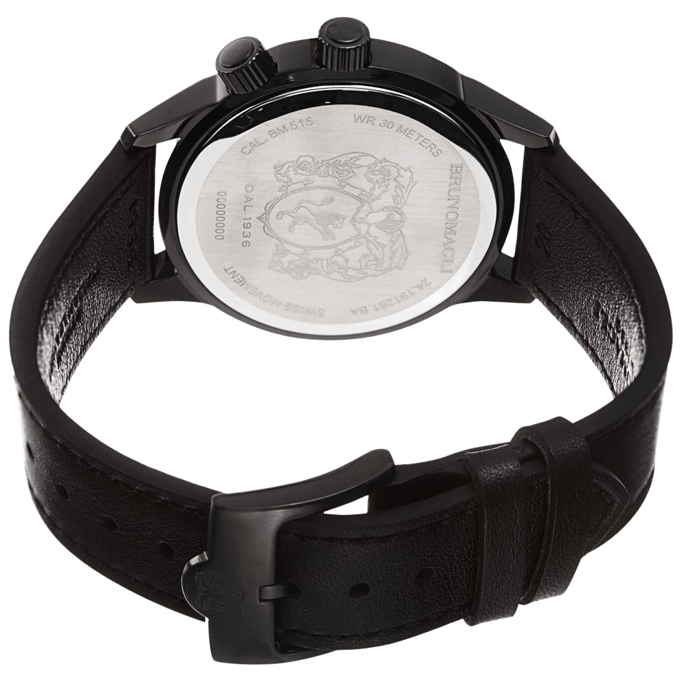 Black Case w/ Black Dial on Black Strap